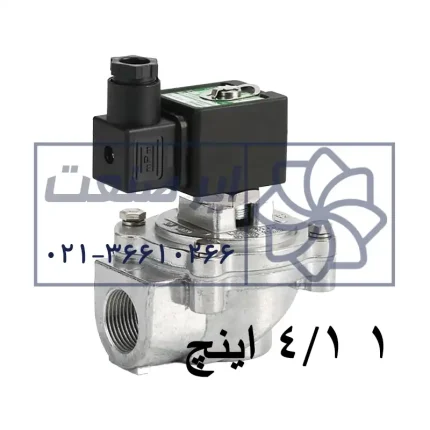 شیر برقی بک فیلتر آسکو ASCO سایز 1 1/4 اینچ